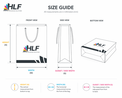 HLF custom-paper-bag paper bag size guide